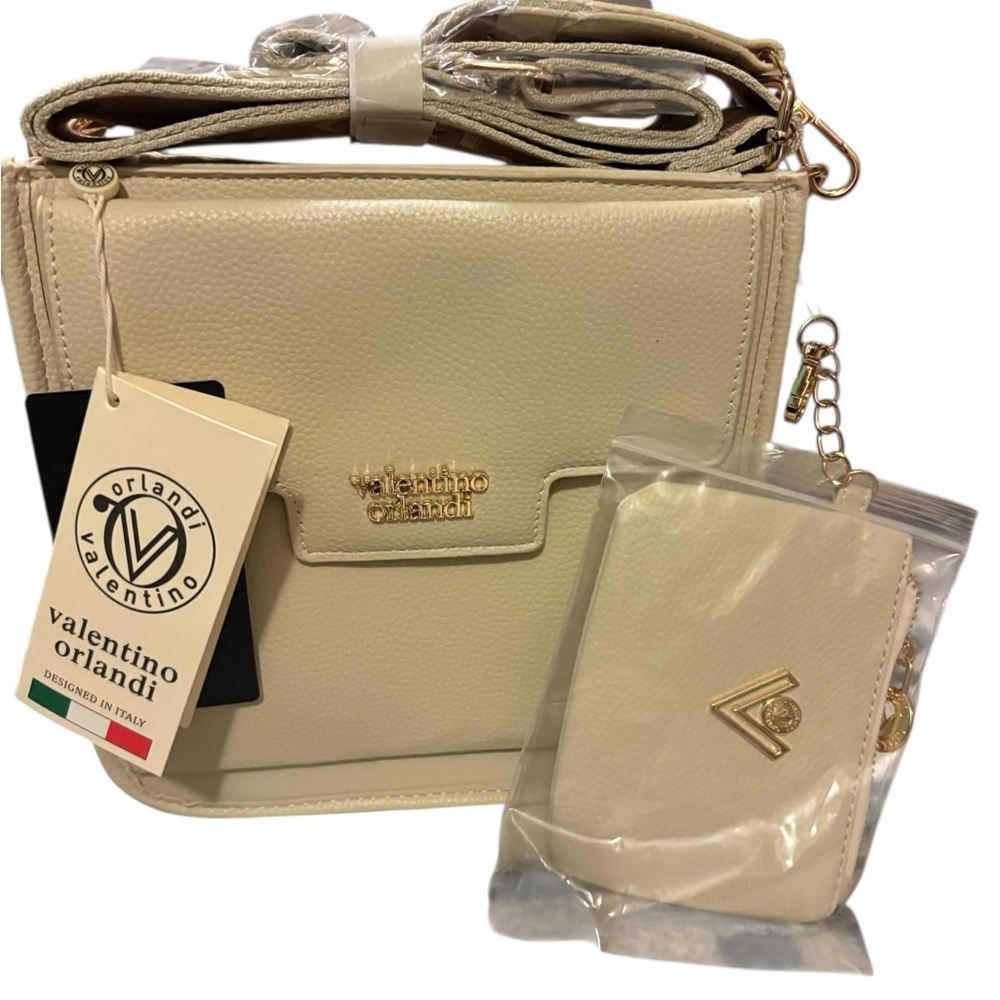 NWT Valentino Orlandi Cream Women's Bag
